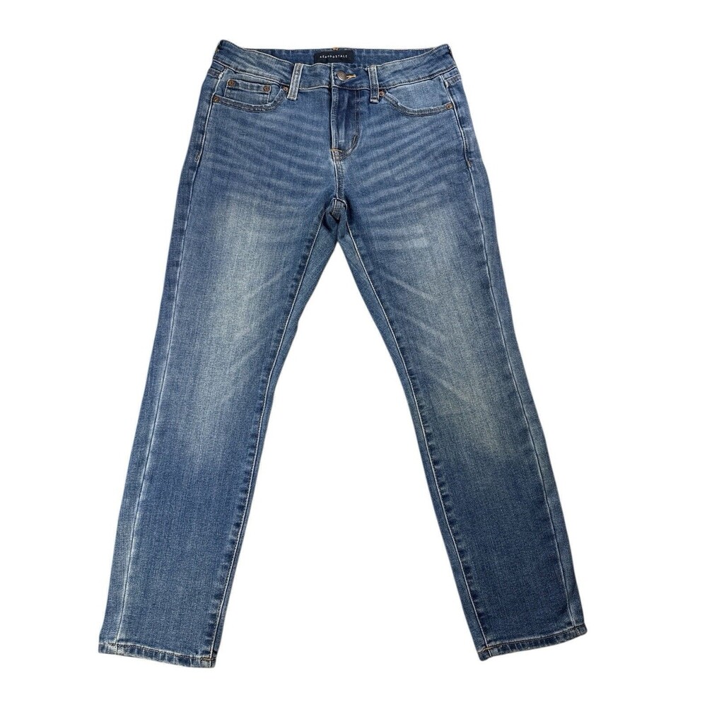 Aeropostale Super Skinny Performance Jean Mid Rise Size 27/28 Stretch‎ Boho